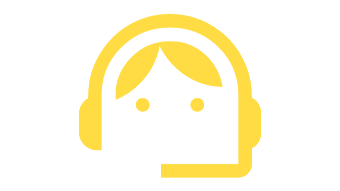 Headset Icon, symbolisch für die Zentrale